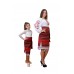 Traditional Woven Plakhta+Underskirt+Krayka Mother and Daughter set 4